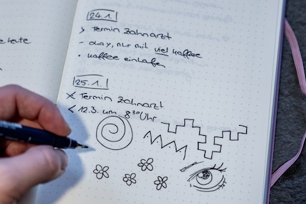 Wenn ich das Telefonat mit dem Zahnarzt dreimal rausschiebe, muss ich die Aufgabe auch dreimal notieren.