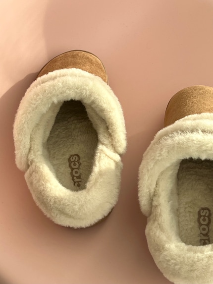 Die Schuhe fühlen sich innen wie Wölkchen an.