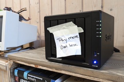 Das DS925+ ist nicht schlecht. Die Festplattenpolitik von Synology aber schon.
