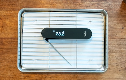 Praktisch und schnell im Anzeigen: Thermometer von Typhur.