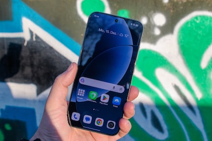 Ein sehr helles Display.