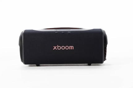 With carrying handle: Xboom Blast.