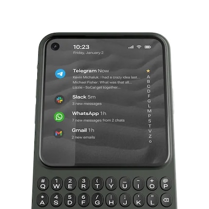 Der Message Hub sammelt Nachrichten verschiedener Apps.