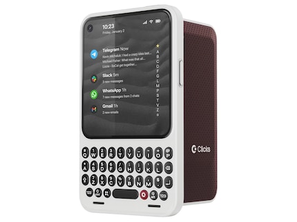 Ein Smartphone, das heute mehr auffällt als damals die Blackberrys.