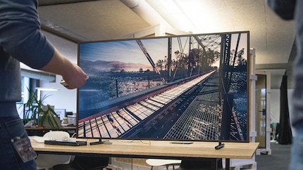 Schon Samsungs erste Generation des Frames erzeugte eine verblüffend echte Illusion eines Bildes im Fotorahmen.