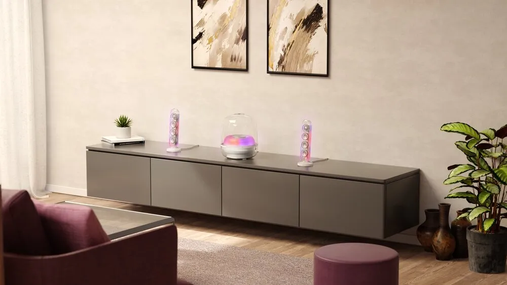 Trotz ihres PC-Speaker-Looks sind die SoundSticks Standalone-Speaker.