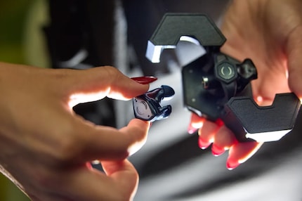 Das ungewöhnliche Design ist nicht nur fürs Auge. Es trägt zum Sound bei.