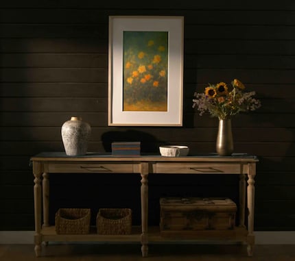 Die Bilderrahmen von Fraimic lassen sich per Sprachbefehl neu bespielen.