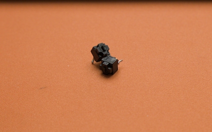 Die alten, gedämmten Schalter meiner MX Master 4.