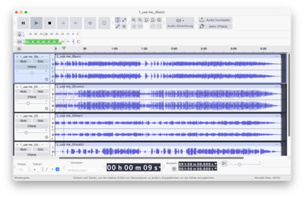 Ein eigener Mix ist schnell gemacht.