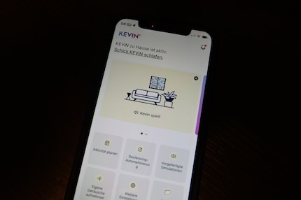 Die App ist sehr übersichtlich gestaltet.