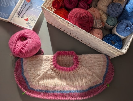 De kleuren in mijn versie van de Jilli Jam zijn duidelijk geïnspireerd op de omslag van mijn huidige boek.