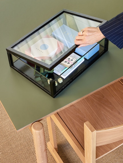 Les vitrines ont l’avantage de mettre en valeur...