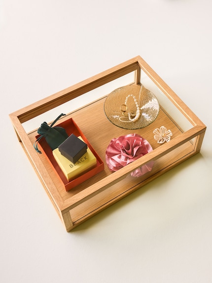 ... le principe des plateaux d’ambiance est également intéressant pour la décoration.