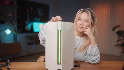 Die Ningtendo PXBOX 5 bietet viel Konsole bei minimalem Platzverbrauch.