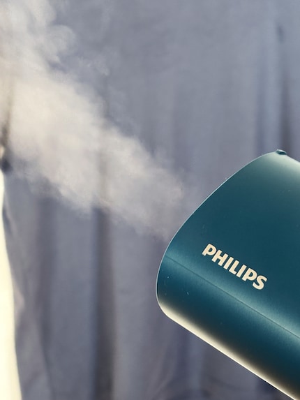 Der kleine Steamer hat sichtlich Power.