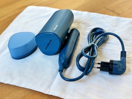 Kompakt zusammengeklappt mit abmontiertem Tank.