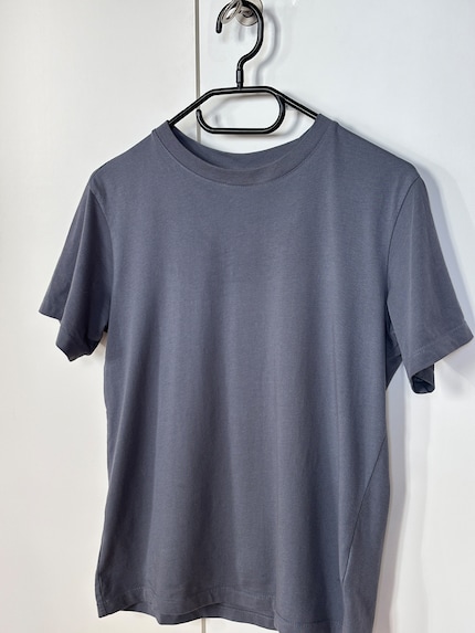 Nachher: Ein T-Shirt wie gebügelt.