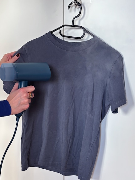 Ein paar Minuten Dampf wirken Wunder.