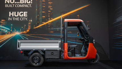 Questa è la versione Tris con pianale.