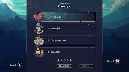 Die ersten vier Level führen schrittweise in die grundlegenden Mechaniken von «Craftlings» ein.