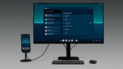 The Nexphone really comes into its own when used with an external screen.