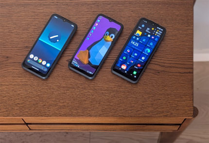 The Nexphone is only boring as an Android smartphone.