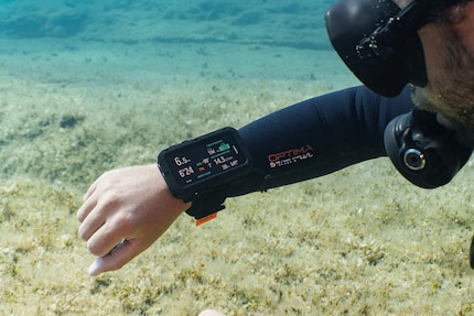 Hell und in Farbe, so soll die Nautic das Tauchen erleichtern.