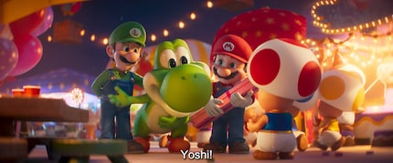 Yoshi si presenta.