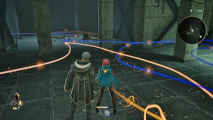 «Code Vein 2» bietet ein geniales Tracking-Feature. Per Knopfdruck zeigt mir das Game an, wo ich in einem Dungeon bereits durchgelaufen bin. So verlaufe ich mich nie.