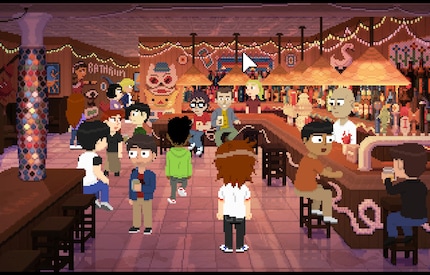 Nach einer Lesung trifft Mara neue und alte Bekanntschaften in einer Bar.