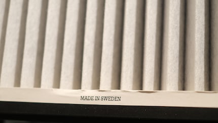 Sie sind stolz auf das «Made in Sweden» bei Wood's. Sogar auf den Luftfiltern ist das Herkunftsland vermerkt.