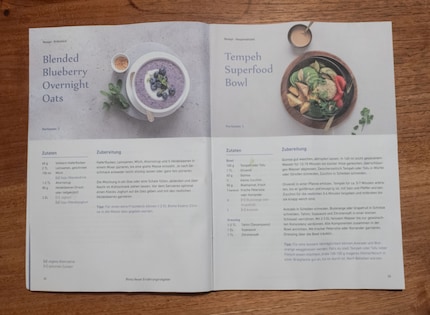 Die Rezepte sind gesund. Sehr gesund.