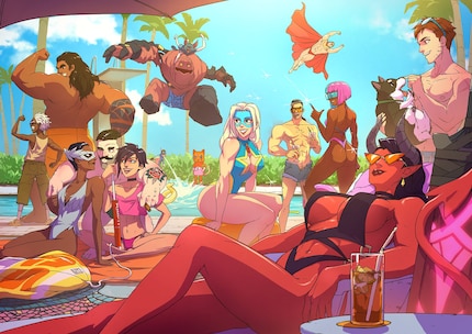 The unaltered original illustration as published in Europe and Australia.