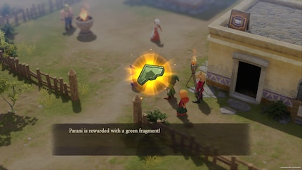 Mit Steintafeln reisen die Helden durch Raum und Zeit. Deren Einzelteile müssen aber erst gefunden werden.