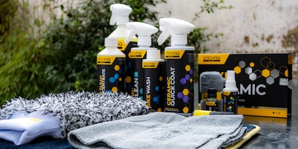 Im Ultimate Bike Care Kit von Gtechniq ist (fast) alles drin, was du für die Reinigung und Pflege deines Zweirads brauchst.