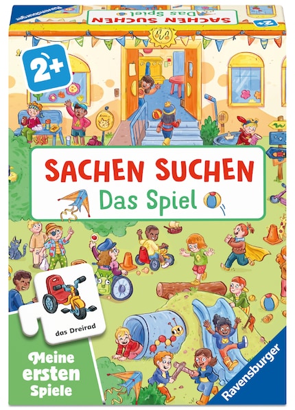 From hidden object book to game: now the little ones can join in the search for things.