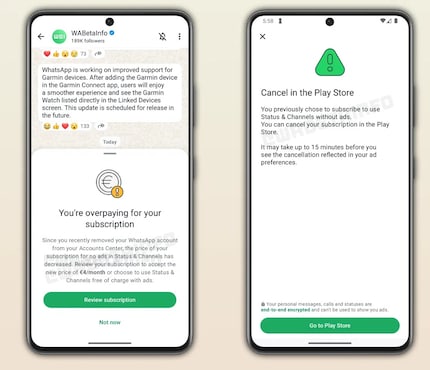 Pay-or-consent model in trial.