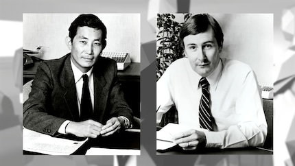 Minoru Arakawa und Howard Lincoln von Nintendo of America leiteten die Verhandlungen mit Atari.