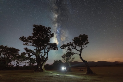 Es eignet sich besonders für Astrofotografie.