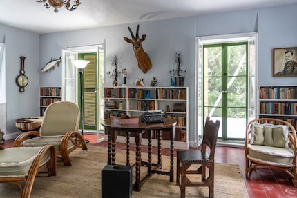 In Hemingways Haus in Florida, heute ein Museum, steht auch eine «Hermes Baby» auf dem Tisch.