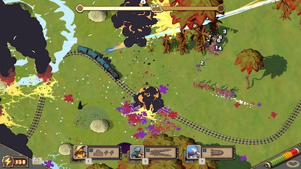 Und so sieht der Reverse-Bullet-Hell-Teil von «Australia Did It» aus.