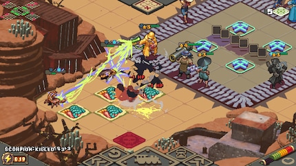 Den Grossteil meiner Spielzeit verbringe ich in den rundenbasierten Schlachten.