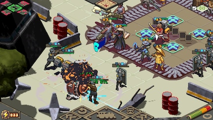 So sieht der Strategieteil von «Australia Did It» aus. Ich verteidige die quadratische Basis in der Mitte.