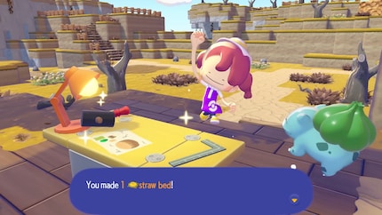 An Werkbänken bastle ich neue Items.