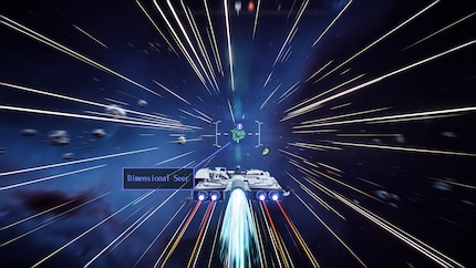 Die Sequenzen im Raumschiff sind simpel gehalten und bieten wenig Tiefgang.