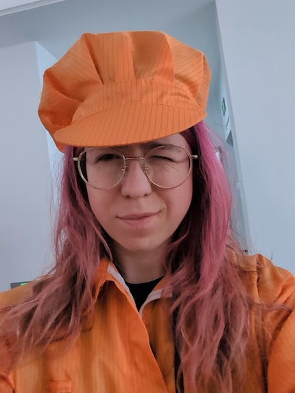 So sieht die Schutzkleidung für Besuchende aus. Dreame als Trendsetterin?