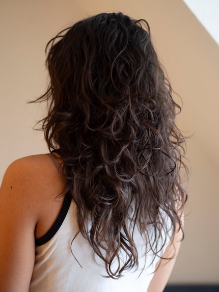 Beach–Babe-Feeling im nebligen Winter.