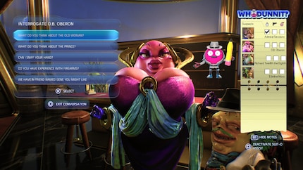 Das Detektivspiel gehört zu meinen Lieblingsmissionen.