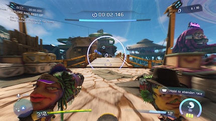 Ein Trick- oder Punkte-System gibt es nicht. Im Fokus steht die einfache und schnelle Fortbewegung.